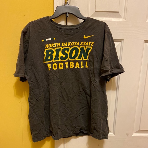 NDSU North Dakota State University Football “Bison Football” merchandise T-Shirt - Picture 1 of 7